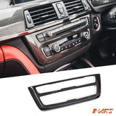FloKraft Carbon Fibre Center Dashboard Trim Cover for BMW 3 - Series F30 F31 4 Series F32 F33 M3 F80 M4 F82 F83 - Mars Performance